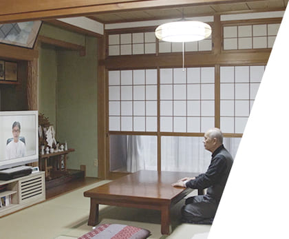 自宅での医師の診断